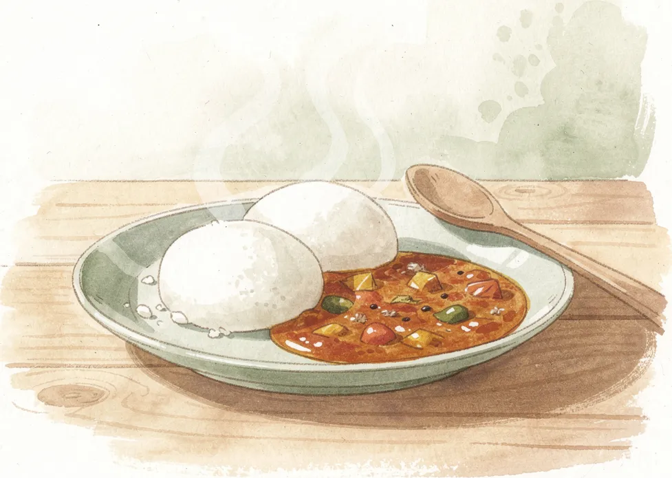 Fufu : cette pâte africaine qui se mange avec les doigts