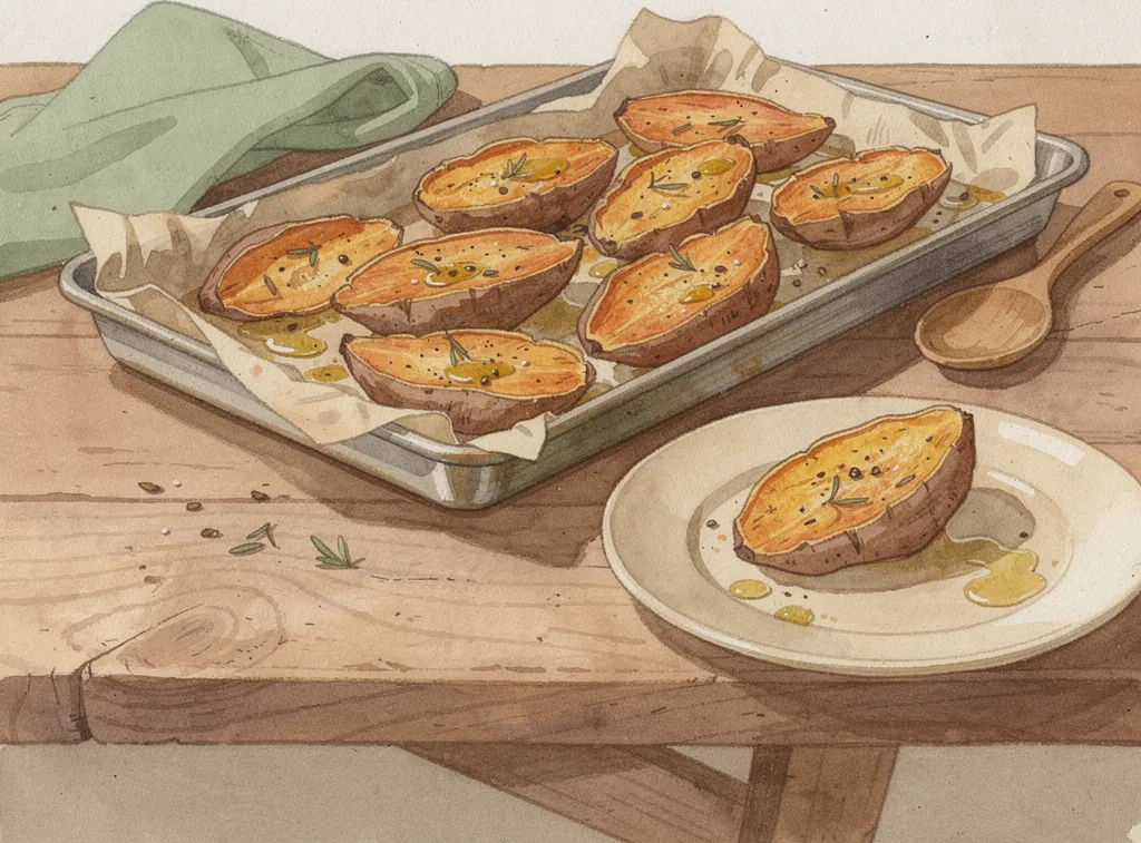 Patates douces au four en 40 minutes : la recette fondante parfaite