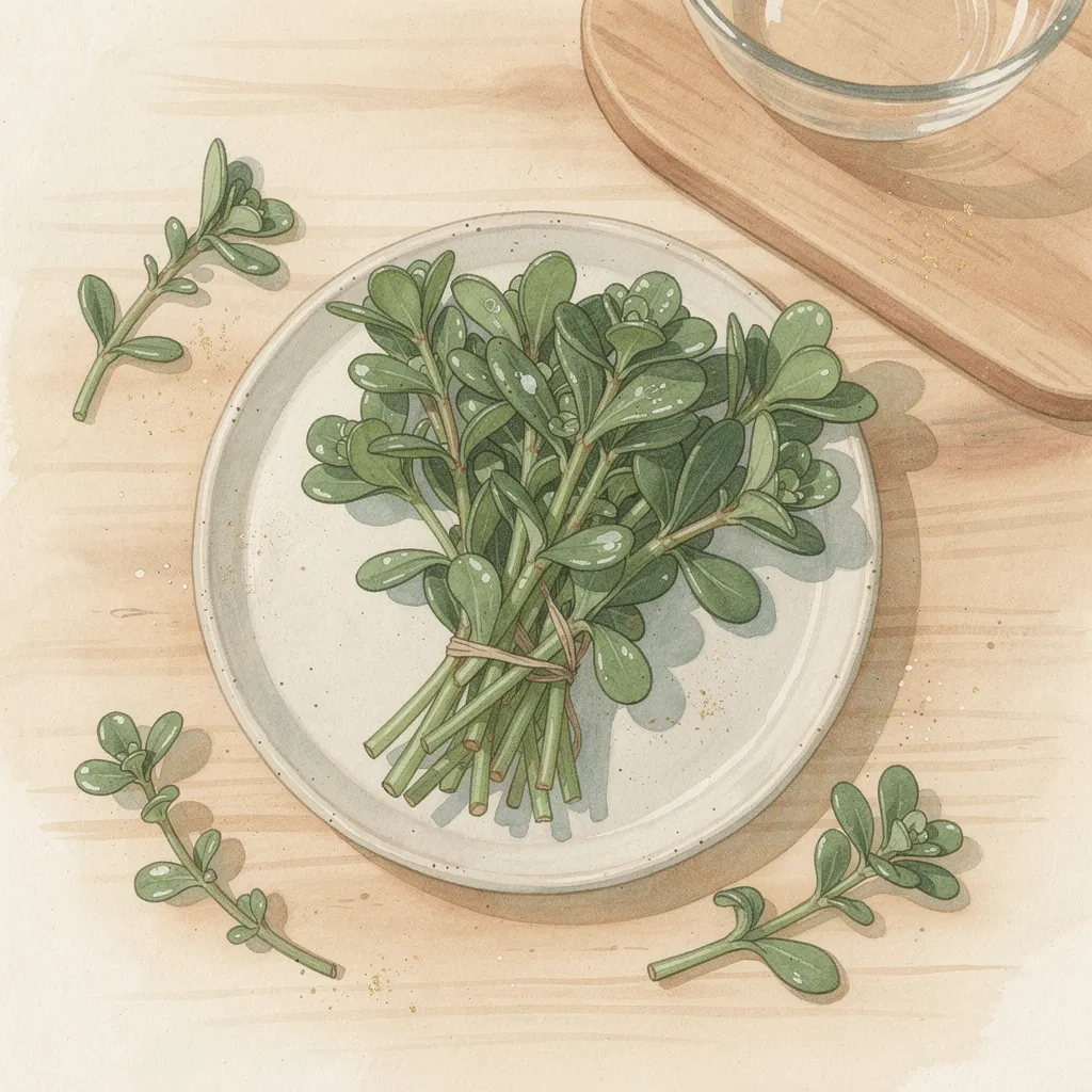 Le pourpier, ce trésor nutritionnel qui pousse dans votre jardin