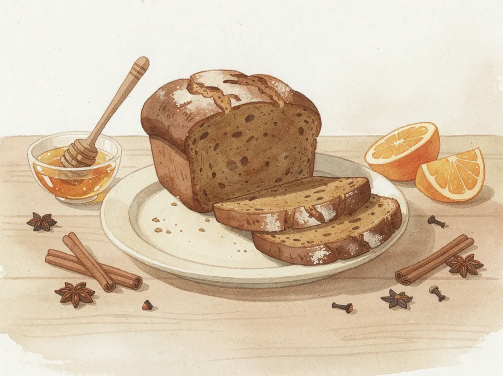 Pain d’épices maison : la recette moelleuse au miel et aux épices