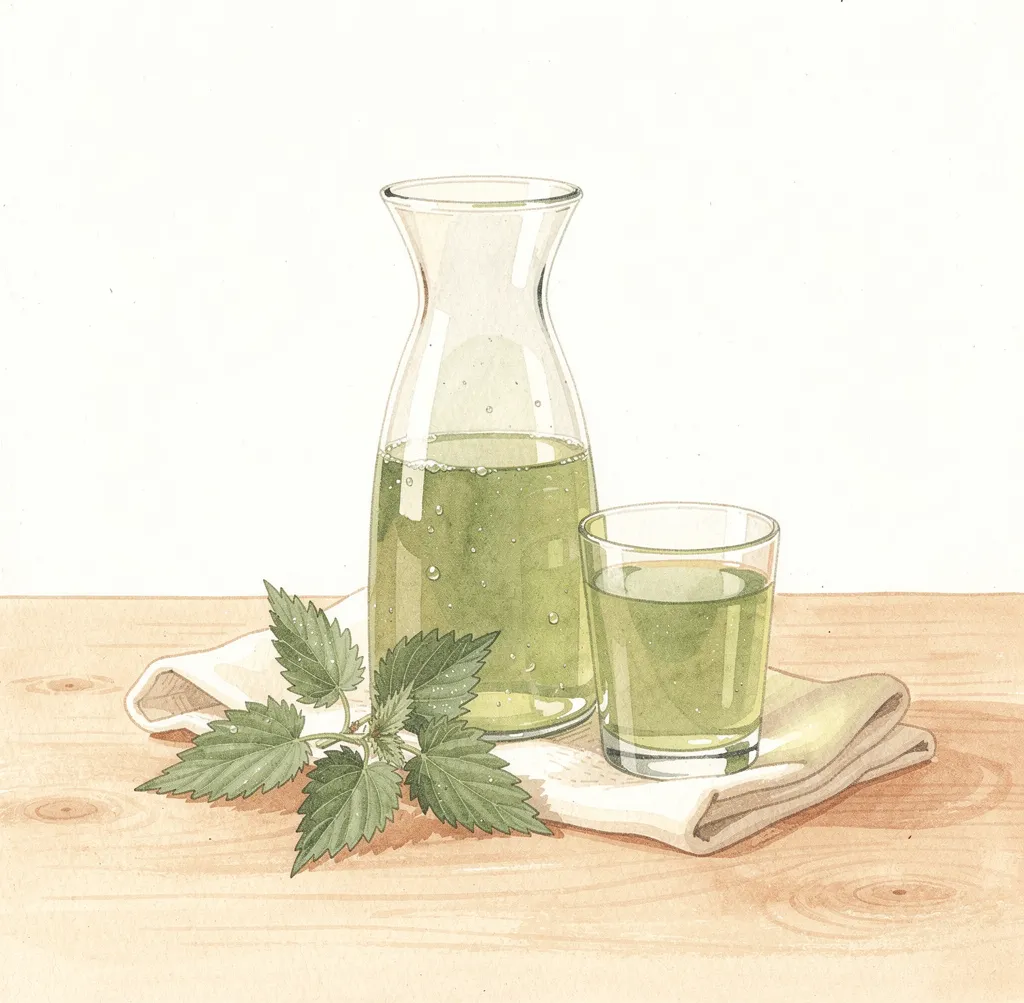 Le jus d’ortie, cure reminéralisante du printemps à faire soi-même