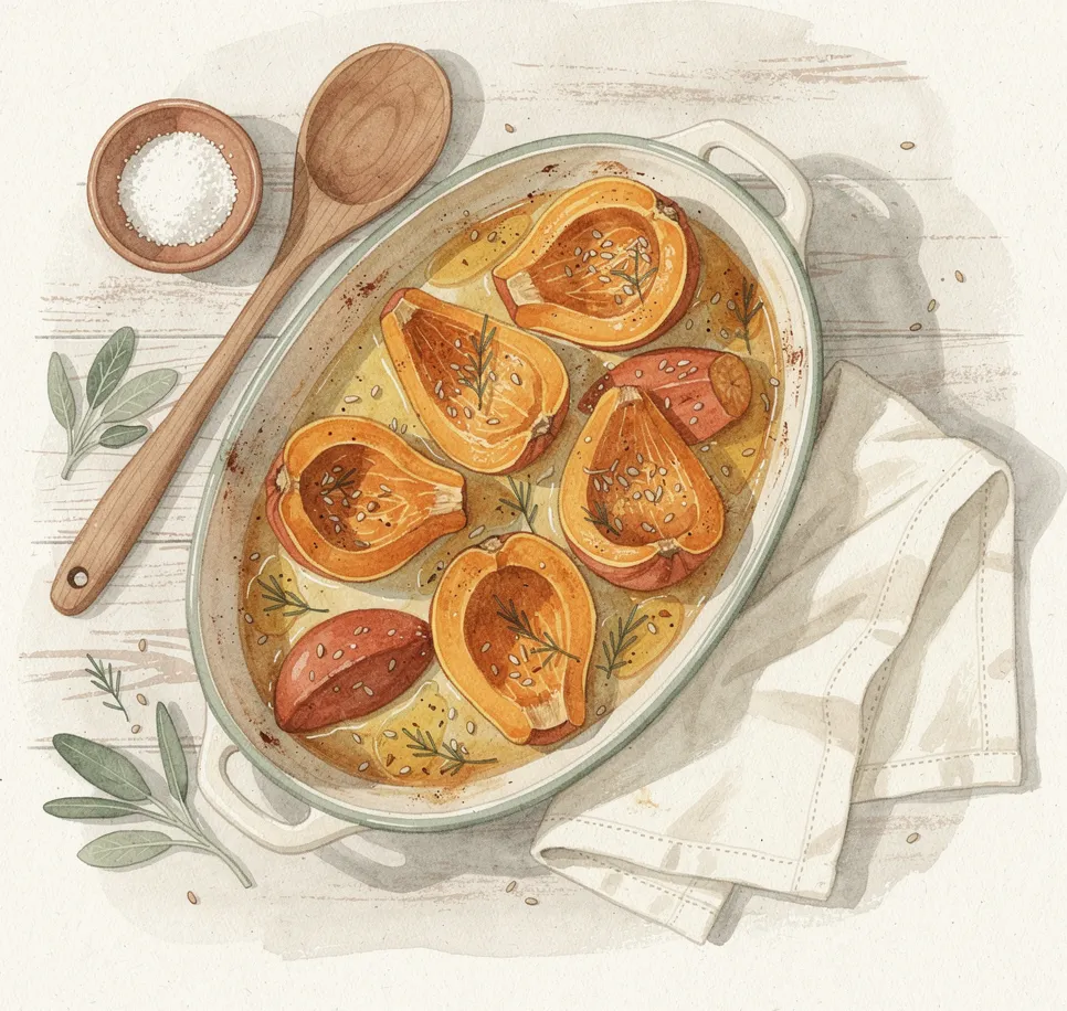 Potimarron rôti au four : la recette fondante en 30 minutes
